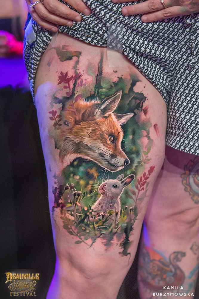vincitore del Festival dei Tattoo di Deauville 2017 | Miglior prestazione del concorso - Sandra Daukshta