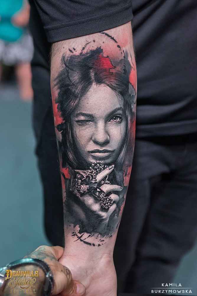 vincitore del Festival dei Tattoo di Deauville 2017 | Realistico 1º Thomas Carli-Jarlier