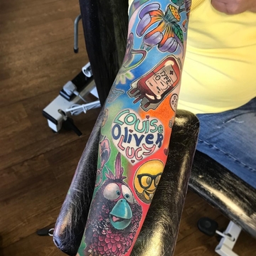 15 incredibili tatuaggi di manica per la nuova scuola