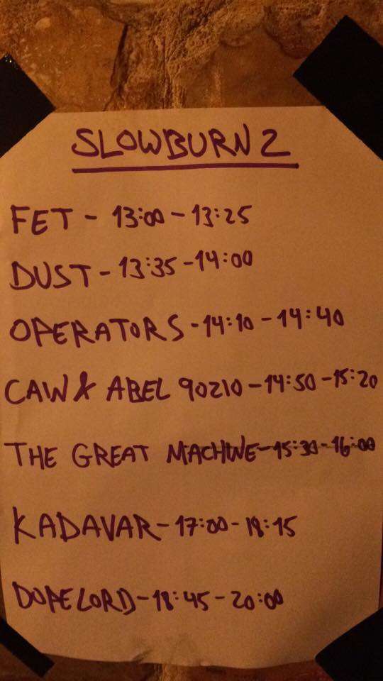 Slowburn 2 - festival musicale, skateboard, concerti