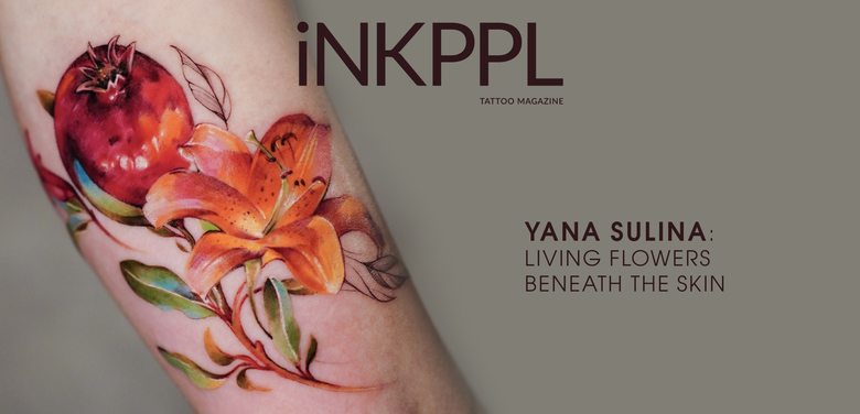 Yana Sulina: Fiori vivi sotto la pelle