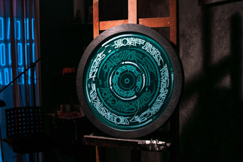 Canvas calligraphy - Igor Klimin