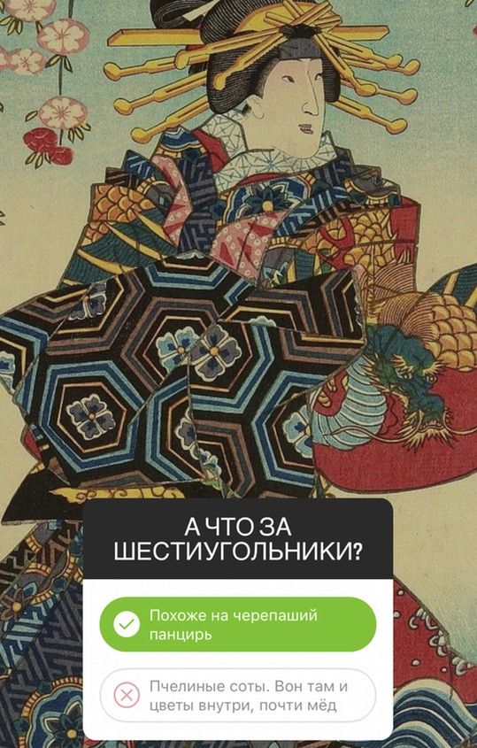 Turtle shell japanese ornament