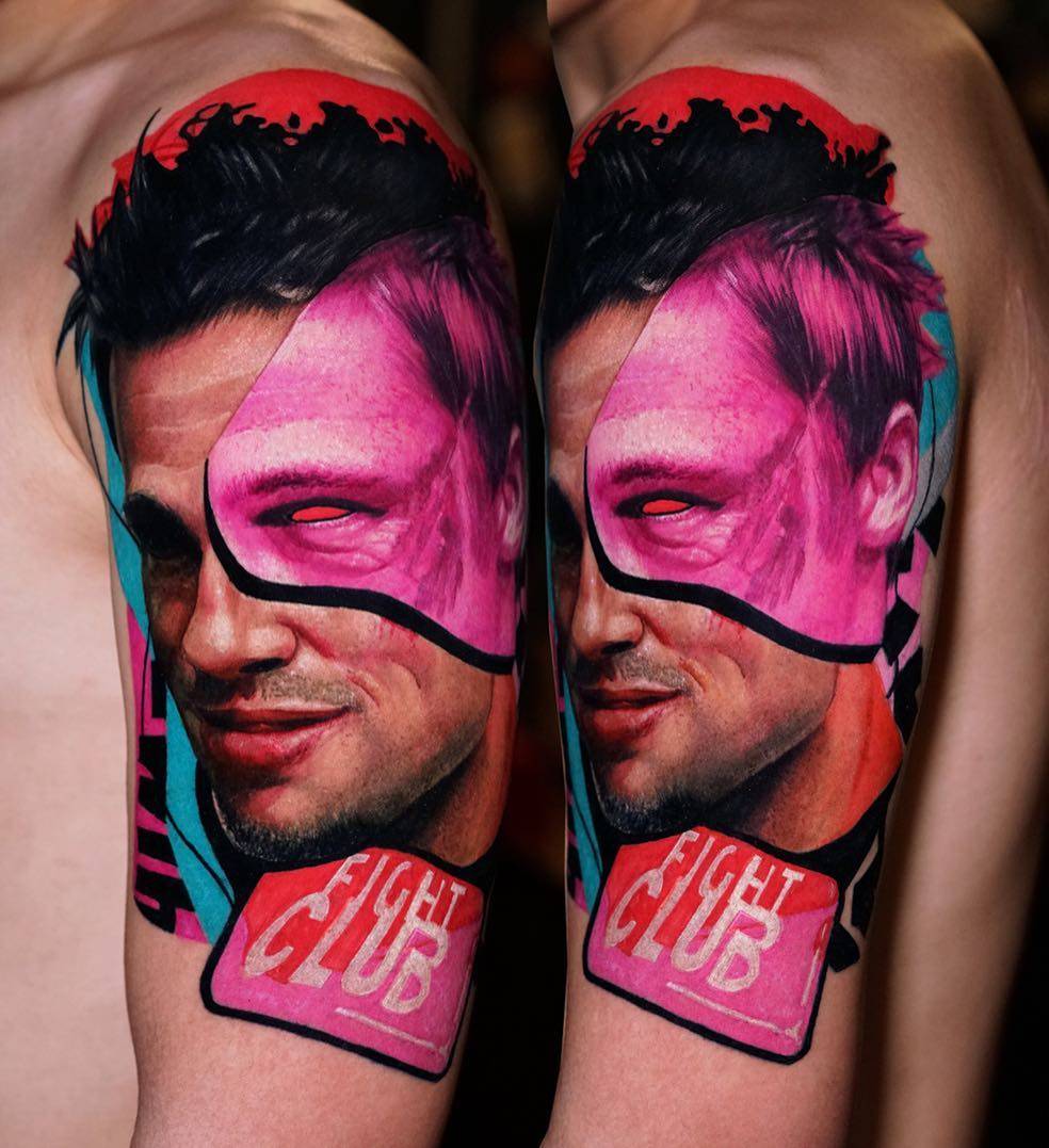 Fight Club tattoo Dave Paulo