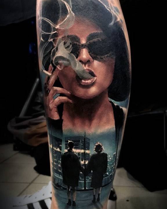 Fight Club tattoo Michael Taguet