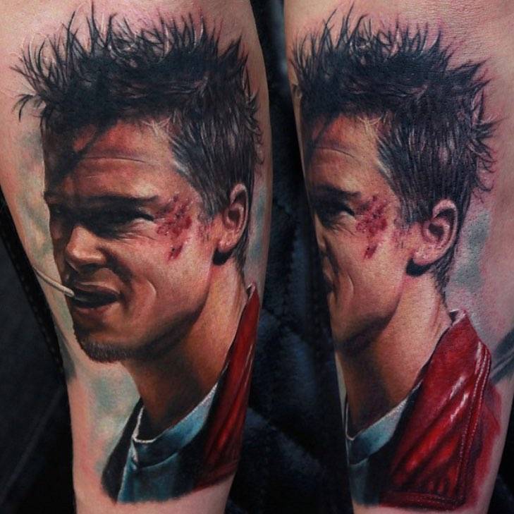 Fight Club tattoo Rich Pineda