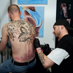 10번째 국제 모스크바 타투 콘벤션 | 1일차