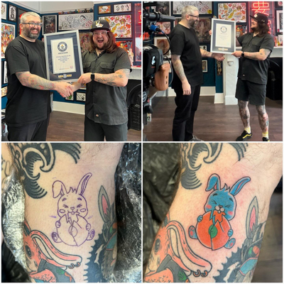 69마리의 쥐가 평범한 남자를 기네스 기록 보유자로 만든 방법