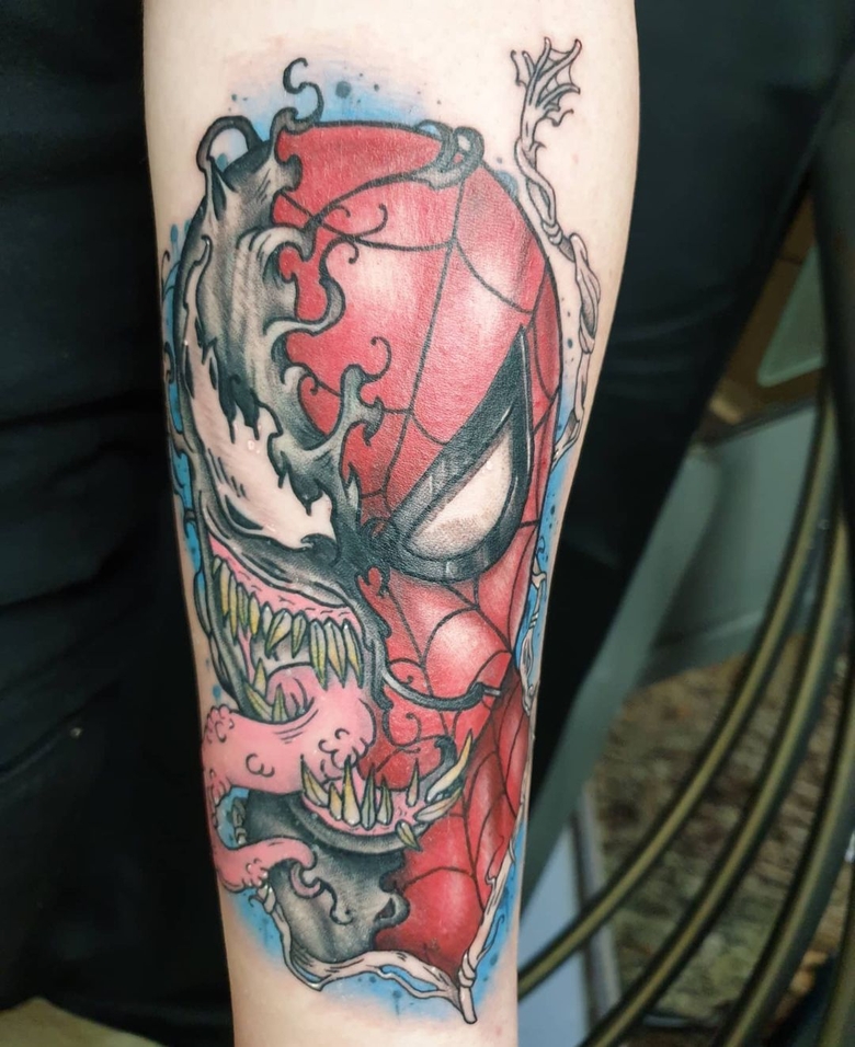 @theroguepossum marvel Venom 토이트 by @theroguepossum