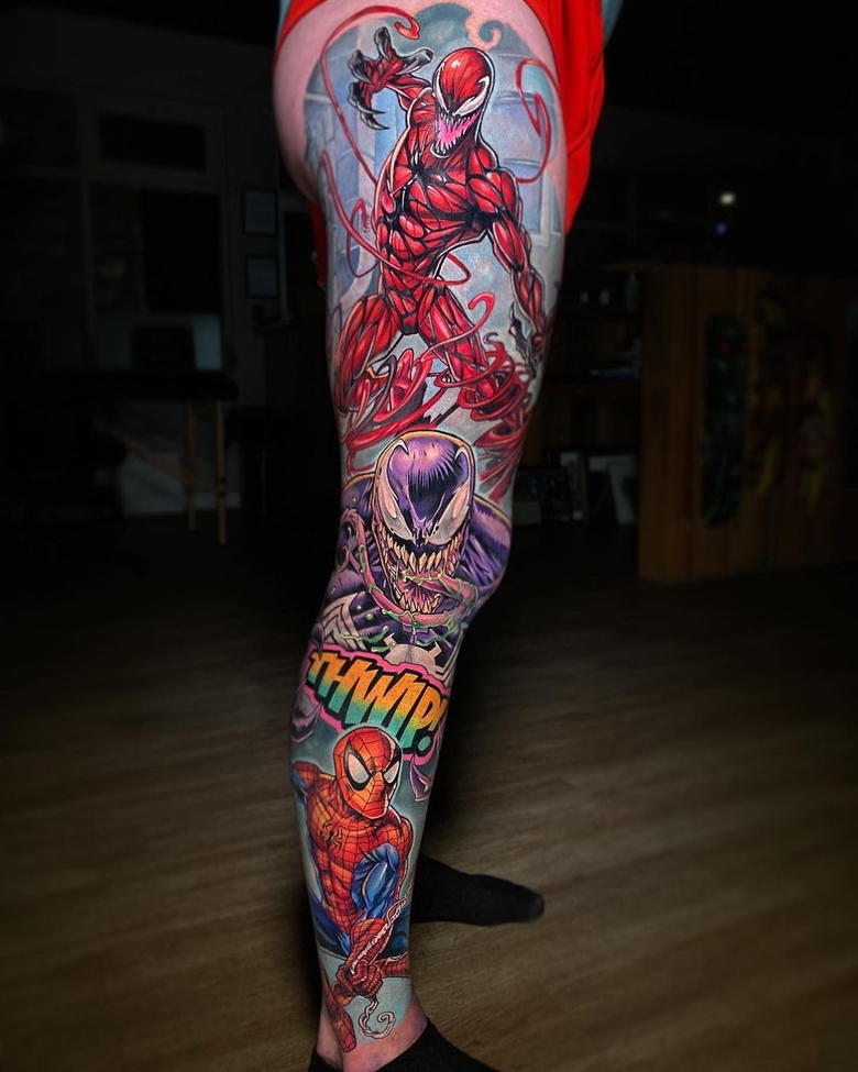 @drkturcotte marvel Venom 토이트 by @drkturcotte
