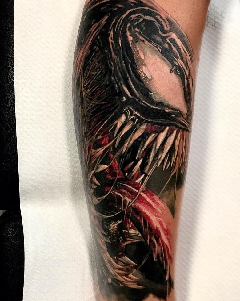 @federicocostantini_art marvel Venom 토이트 by @federicocostantini_art