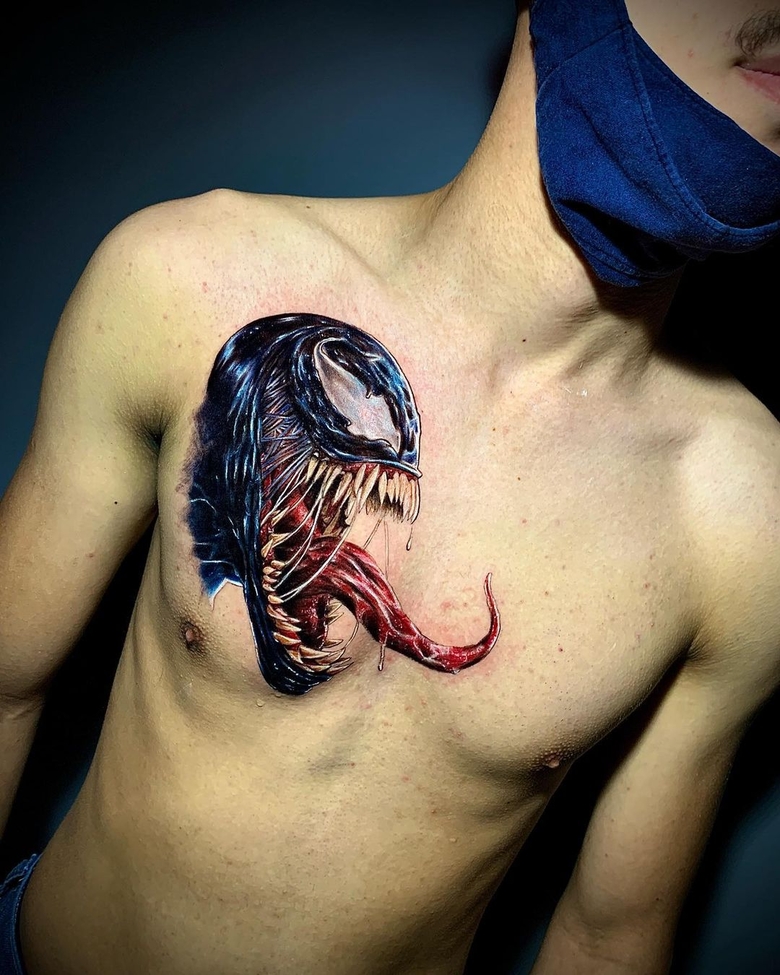 @jhousindor marvel Venom 토이트 by @jhousindor
