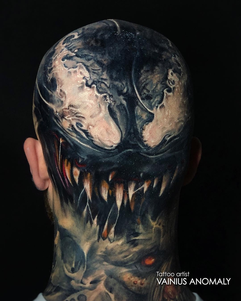 @vainius.art marvel Venom 토이트 by @vainius.art