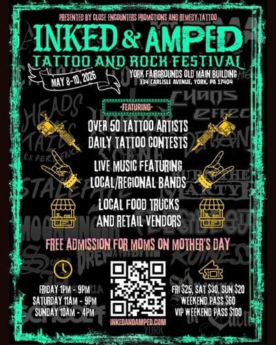 Inked & Amped • Tattoo and Rock Festival