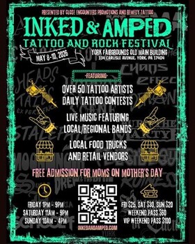 Inked & Amped • Tattoo and Rock Festival