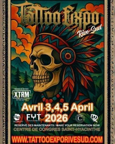 Rive Sud Tattoo Expo 2026