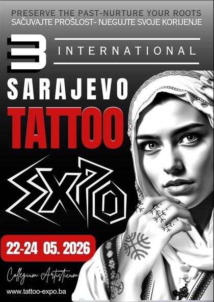 Sarajevo Tattoo Expo #3 | 22 - 24 May 2026