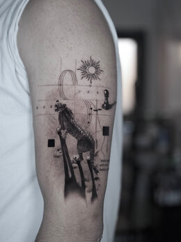 Microrealism tattoo