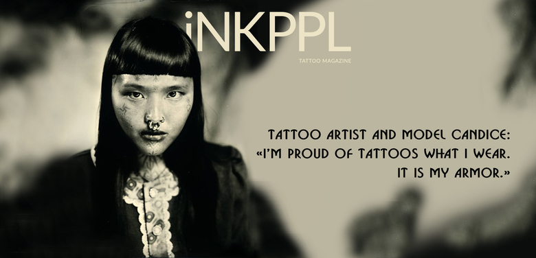 타투 아티스트이자 모델 캐디스:  타투 아티스트이자 모델 캐디스: