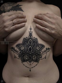 Ornamental tattoo