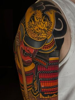 Neojapanese tattoo