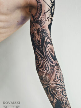 Graphic tattoo