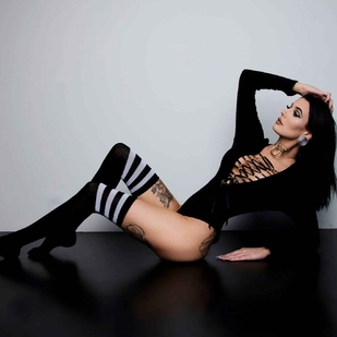 🔥 핫 포토, 모델 포트폴리오  #6449 타투 모델 Cloe Raven