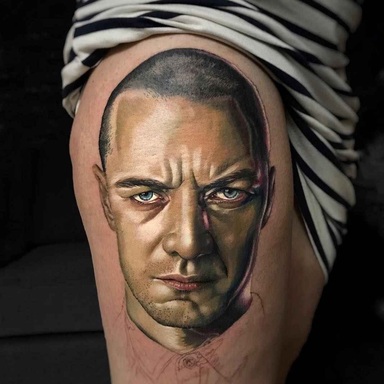 Tattoo 아티스트 다니엘 베도야 색상 및 검은색과 흑백 현실적인 테이트 | 페레이라, 콜롬비아
