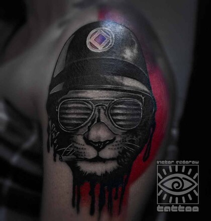 타투 아이디어 #16165 타투이스트 Victor Fedorow