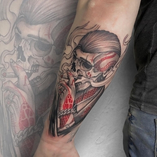 🔥 핫 포토, 모델 포트폴리오  #61465 타투이스트 kirill.k._tattoo