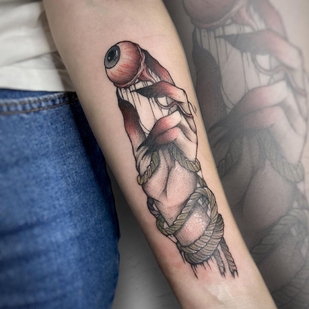 🔥 핫 포토, 모델 포트폴리오  #61457 타투이스트 kirill.k._tattoo