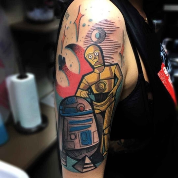 마이크 보드의 토이츠 아트