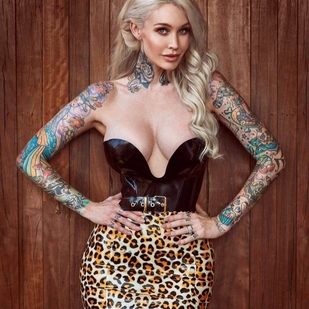 🔥 핫 포토, 모델 포트폴리오  #28428 타투 모델 Sabina Kelley