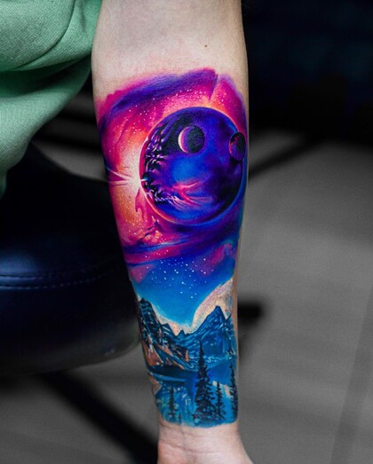 타투 아이디어 #51019 타투이스트 Mihail Storozhenko