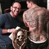Tattoo 예술가 Rodrigo Rodriguez
