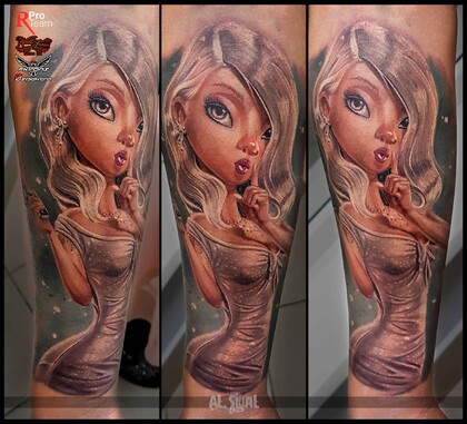 타투 아이디어 #7871 타투이스트 Aleksandr Sigal Romashev