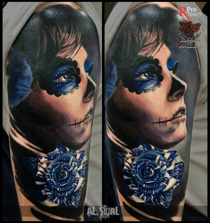 타투 아이디어 #7857 타투이스트 Aleksandr Sigal Romashev