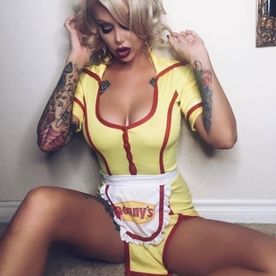 🔥 핫 포토, 모델 포트폴리오  #28928 타투 모델 Eliza Winn