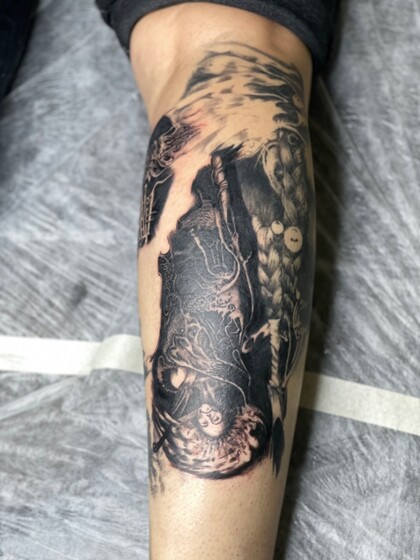 타투 아이디어 #53081 타투이스트 Dariya Garamova