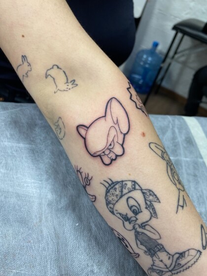 타투 아이디어 #53176 타투이스트 katuirovka 