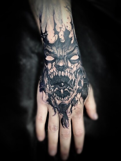 타투 아이디어 #65363 타투이스트 Denis Korgunov