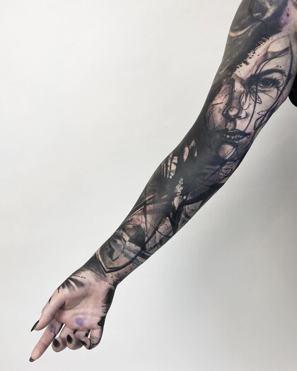 타투 아이디어 #35718 타투이스트 Natalie Mickahlo Nox