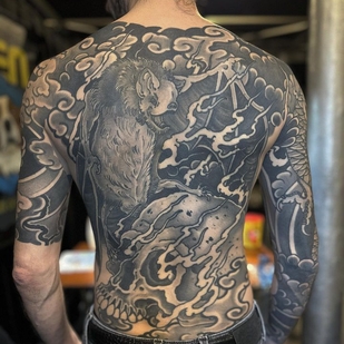 🔥 핫 포토, 모델 포트폴리오  #66504 타투이스트 Len Leye