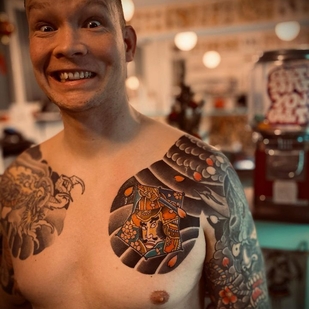 🔥 핫 포토, 모델 포트폴리오  #66893 타투이스트 Ron Koupal