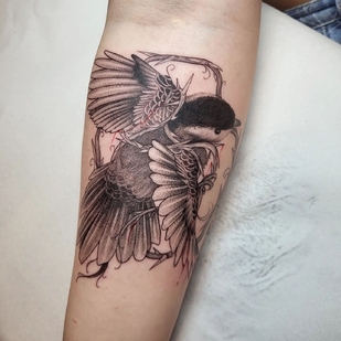 🔥 핫 포토, 모델 포트폴리오  #67022 타투이스트 foxxywallacetattoo