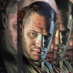 🔥 핫 포토, 모델 포트폴리오  #10582 타투이스트 Sasha O'Kharin