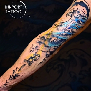 🔥 핫 포토, 모델 포트폴리오  #35829 타투이스트 John D’Addario INKPORT PEOPLE