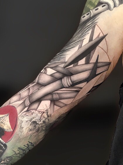 타투 아이디어 #54607 타투이스트 Anastasiya Sharm