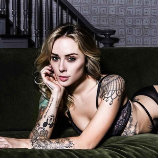🔥 핫 포토, 모델 포트폴리오  #748 타투 모델 Alysha Nett