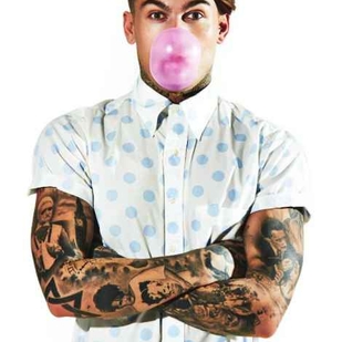 🔥 핫 포토, 모델 포트폴리오  #892 타투 모델 Stephen James